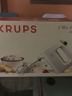 Krups 3 Mix 1002 Hand Mixer 160W New in Box