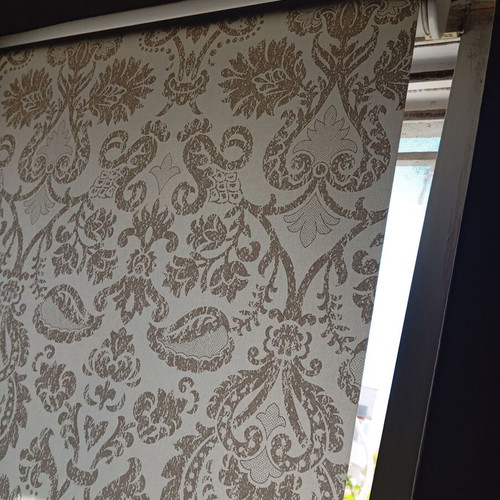 Roller blind with chain mechanism like new, 1.20x1.50 m