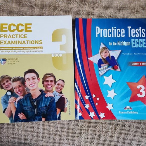 ECCE Practice Examinations 3 books used, set of 4