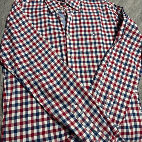 Tommy Hilfiger shirt new, size M, white and red