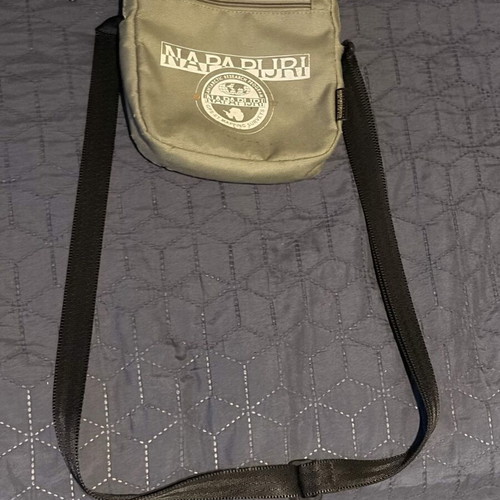 Napapijri men's shoulder crossbody bag, green