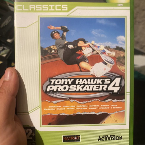 Tony Hawk's Pro Skater 4 Xbox classic game