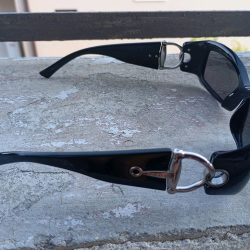 Gucci vintage ρετρό unisex γυαλιά ηλίου σαν καινούργια, μαύρα