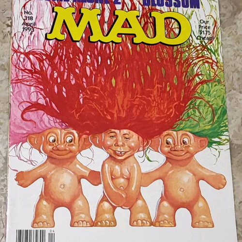 Mad #318 American like new, April 1993