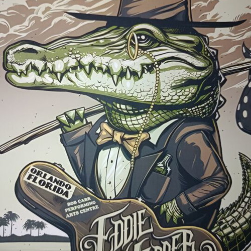 Eddie Vedder A4 poster