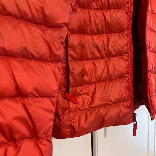 Red puffer jacket for girls 10-12 years like new