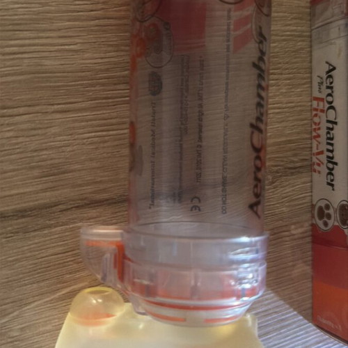 Aerochamber small mask 0-18 months used for inhalations