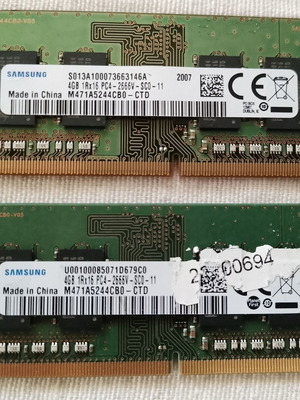 Samsung DDR4 8GB (2x4GB) SO-DIMM 2666MHz σαν καινούργιο