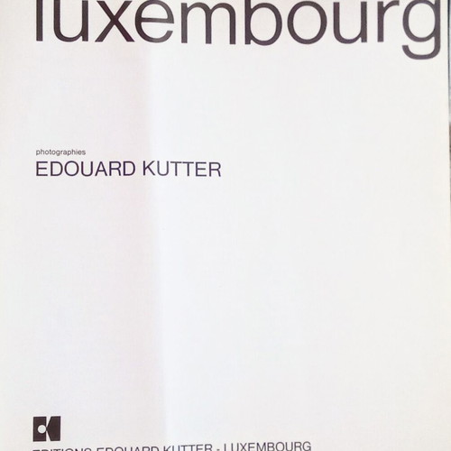 Luxembourg travel books used, 2 volumes, French