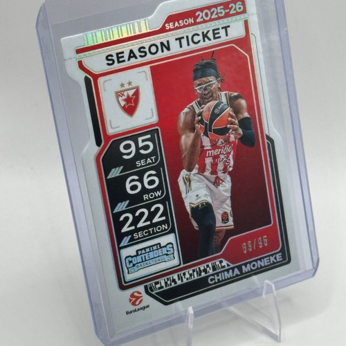 Euroleague Panini Contenders 25-26 Chima Moneke Die-Cuts new