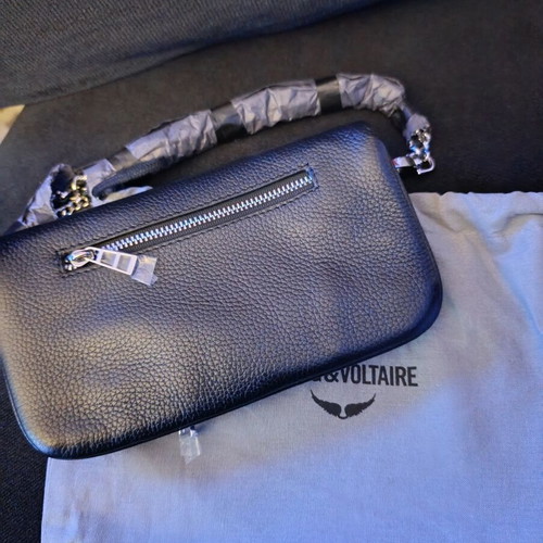 Zadig Voltaire Mini Bag new with authenticity card and silver chains