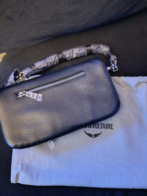 Zadig Voltaire Mini Bag new with authenticity card and silver chains