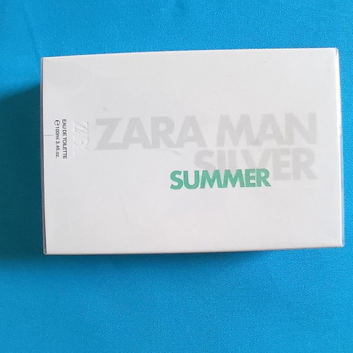 New Zara Man Silver Summer men's fragrance 100ml
