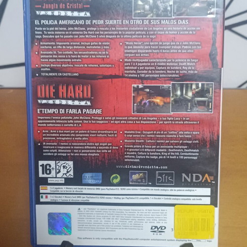 Die Hard Vendetta PlayStation 2 game like new