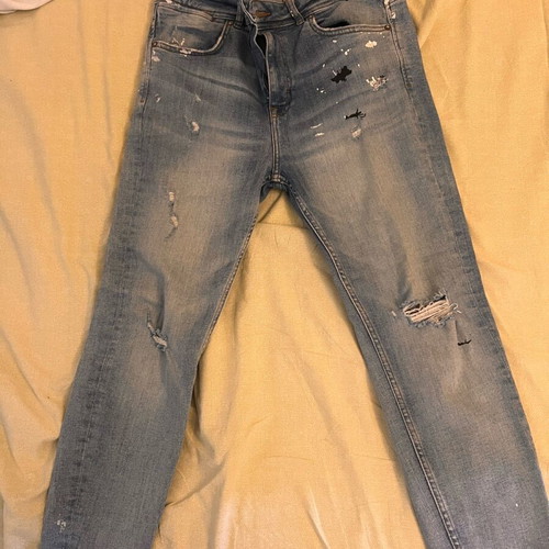 Zara men's pants like new, size L, blue