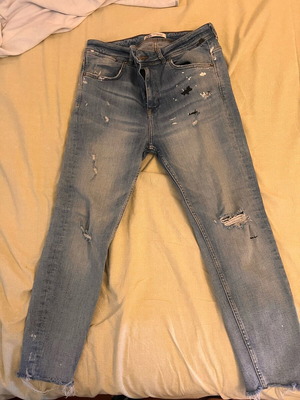 Zara men's pants like new, size L, blue