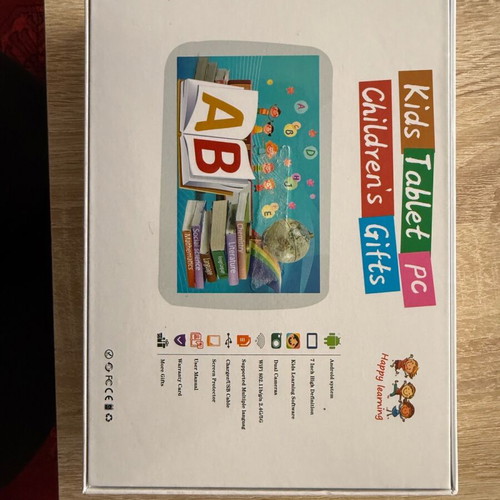 Children's tablet 7” 4GB 64GB with Bluetooth headphones gift new