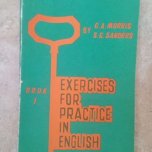 Exercises for Practice in English Book 1 used