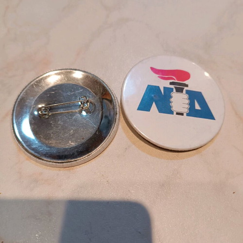 Vintage ND badges like new, given together
