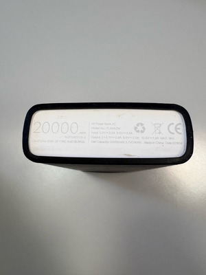 Mi powerbank 20000mAh like new with protective case