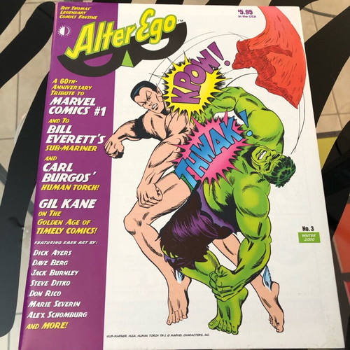 Alter Ego Magazine 3 like new, Alex Ross, Shazam, Captain Marvel