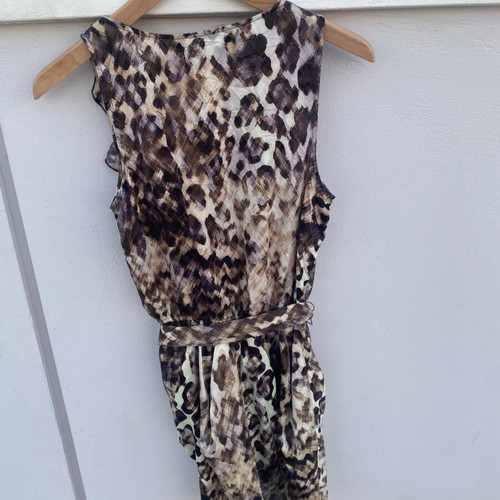 H&M dress small leopard like new