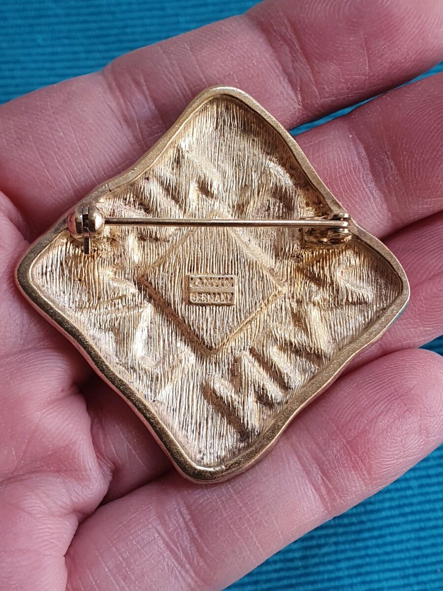 Lanvin Germany 80s set brooch and clip… - € 257,00 - Vendora.cy
