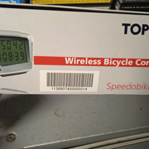 Topcom wireless bicycle computer Speedobike 600 new