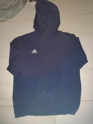Adidas blue hoodie used for boys 11-12 years, size 152 cm