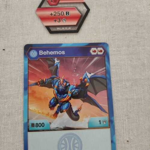 Bakugan Trading Cards like new, Behemos