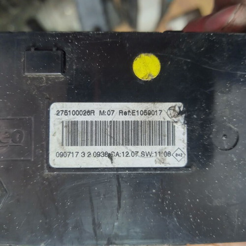Climate control panel for Renault Scenic used, 275100026R