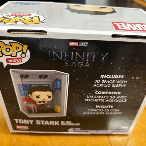Funko Pop Tony Stark in His Workshop new