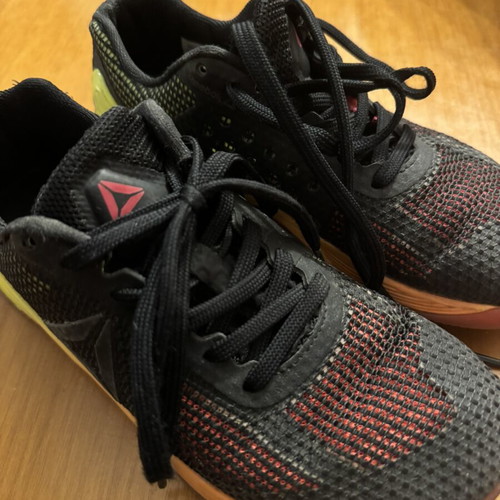 Παπούτσια Reebok Crossfit μεταχειρισμένα, νούμερο 37,5, μαύρα