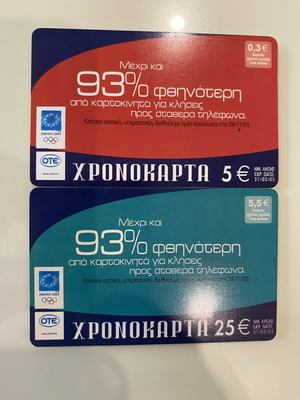 Chronocards set of 2 like new