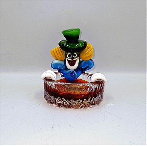 Murano Glass Clown τασάκι,1970s