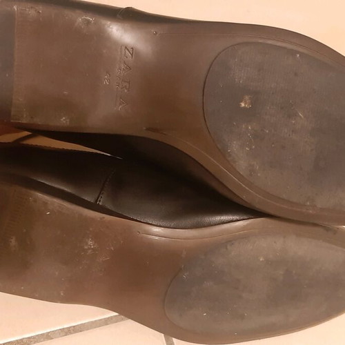 Zara Man shoes black oxford no42 like new