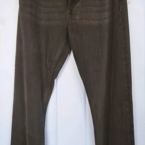 Monki high-waisted black jeans new, size M