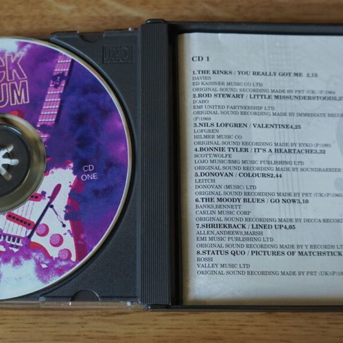 Rock Album 2 CD The Rock History like new