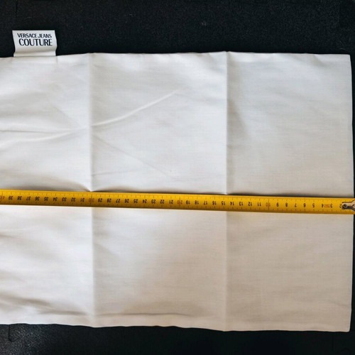 Versace Luxury Dust Bag XL cotton new with adjustable drawstrings