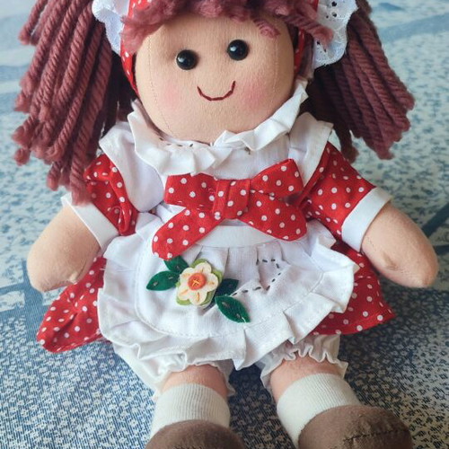 Handmade doll bought in Italy, new