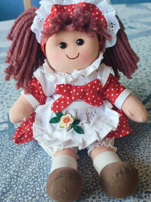 Handmade doll bought in Italy, new