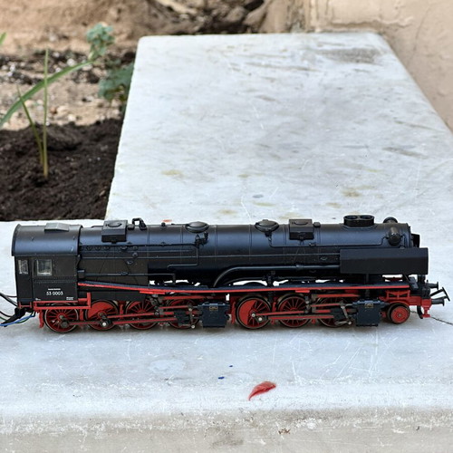 Märklin H0 37021 BR 53 0003 DRG steam locomotive with Kondenstender, used