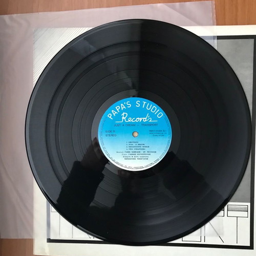 Transport Just a dream LP like new, electronic