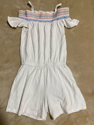 Benetton jumpsuit used for girl 2-3 years with free skirt