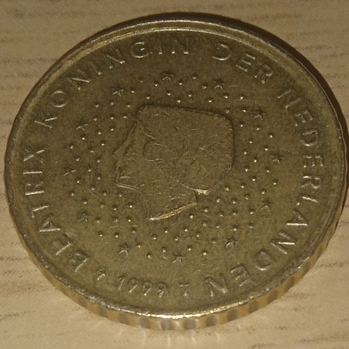 50 cents 1999 like new, Netherlands
