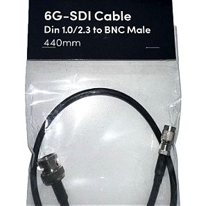 Blackmagicdesign 6G-SDI Cable  Blackmagicdesign 6G-SDI Cable Din1.0/2.3 to BNC Male 440mm