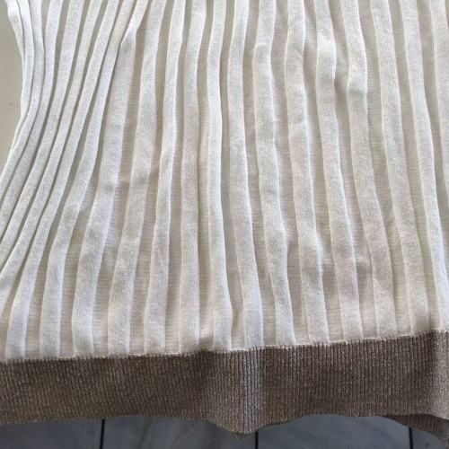 Divina Italian knit top with butterfly sleeves and lurex, like new