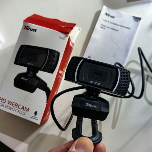 Trust Trino HD Web Camera new with built-in microphone