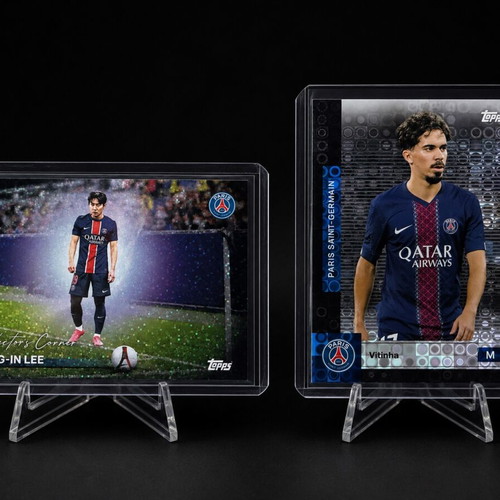 Topps PSG Set Insert Parallel 2 Players New