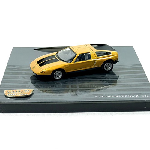 Mercedes Benz C111/2 350HP 1970 Gold 1:43 Minichamps New